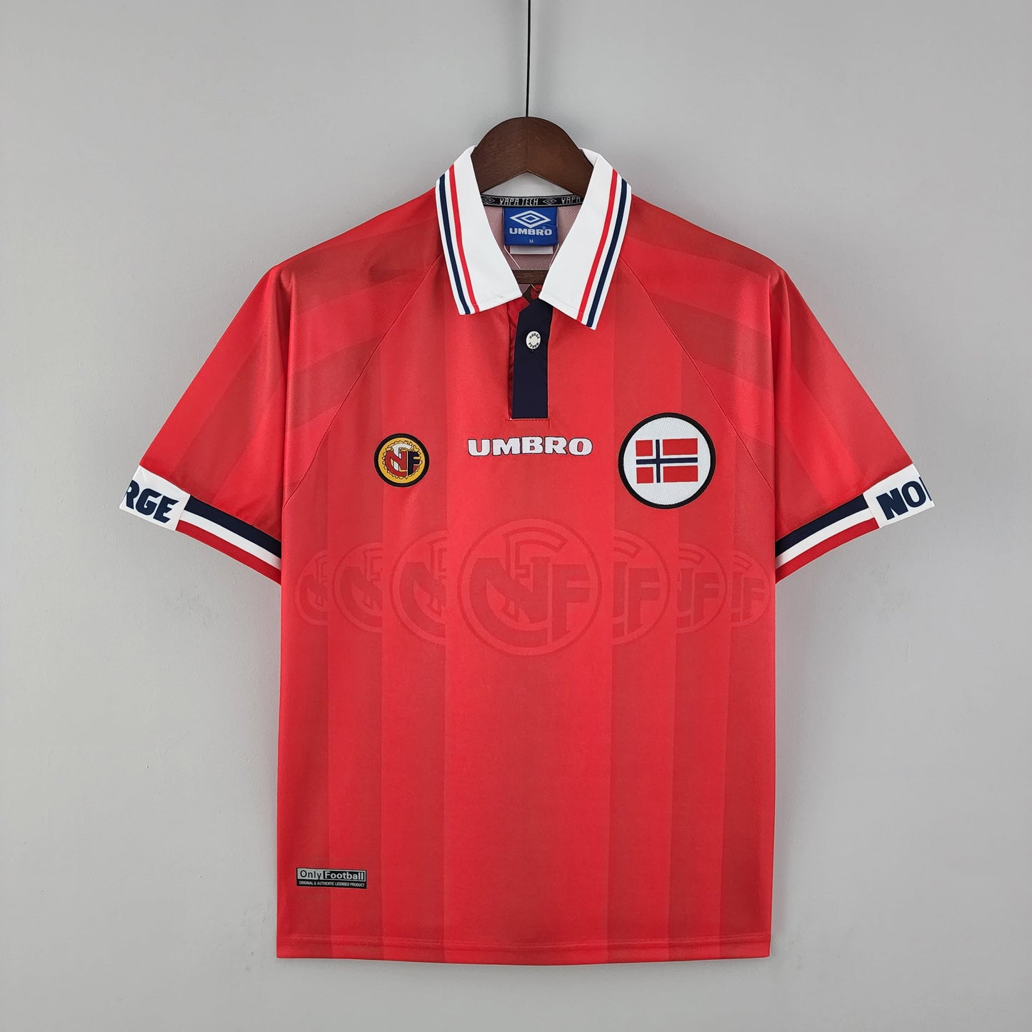 Camiseta de la selección de Noruega Retro 1998