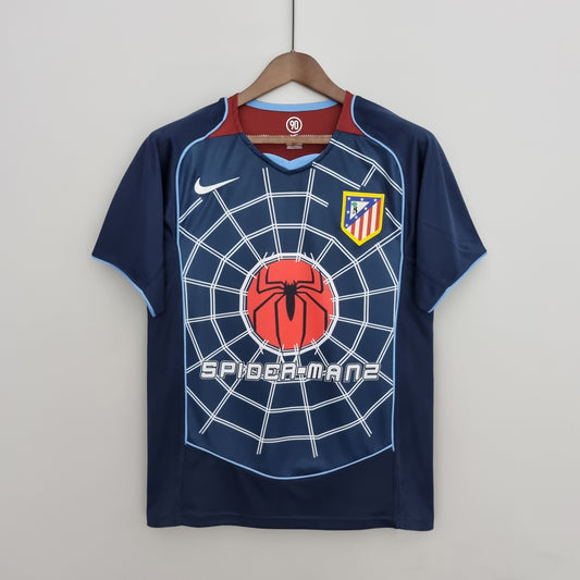 Camiseta segunda equipación del Átletico de Madrid Retro 2004-05