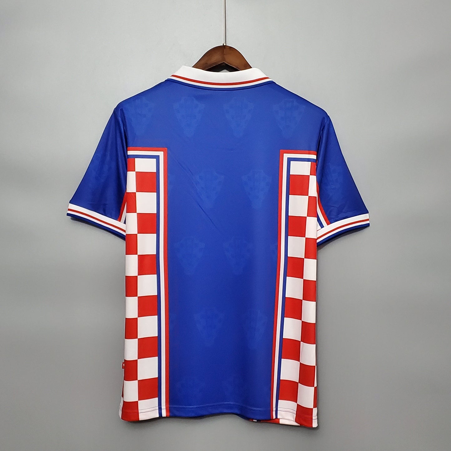 Camiseta segunda equipación de la selección de Croacia Retro 1998