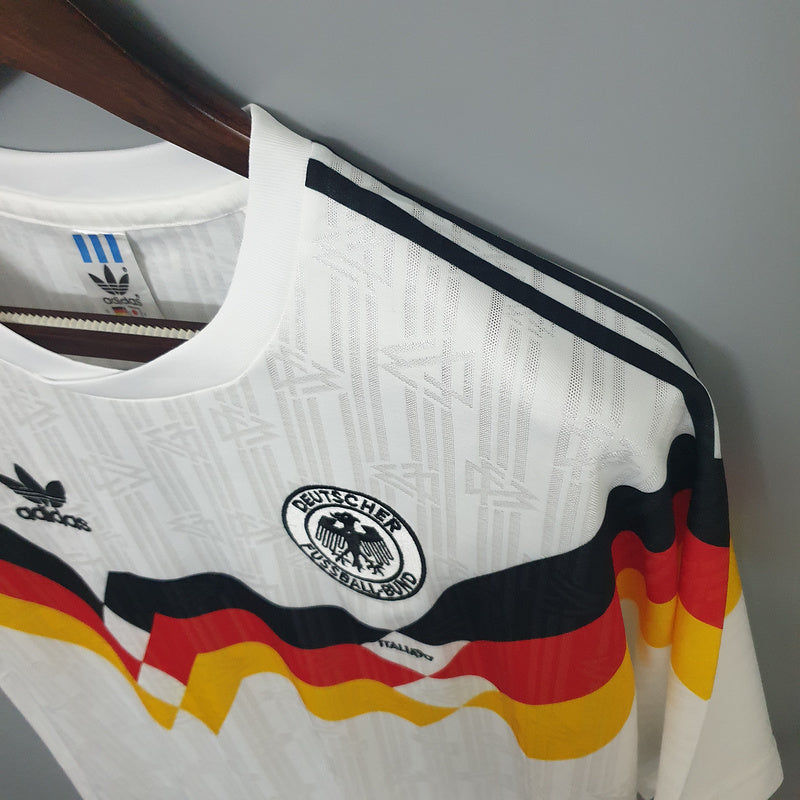 Camiseta de la selección de Alemania Retro 1990