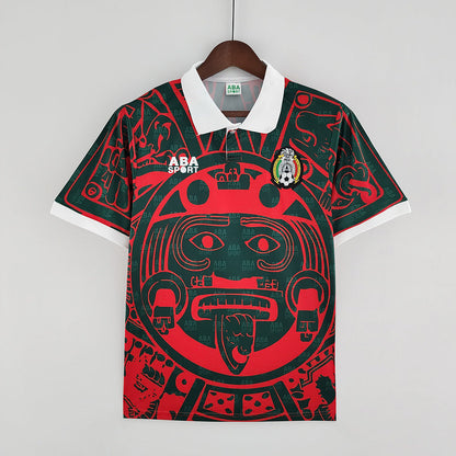 Camiseta segunda equipación de la selección de México Retro 1998