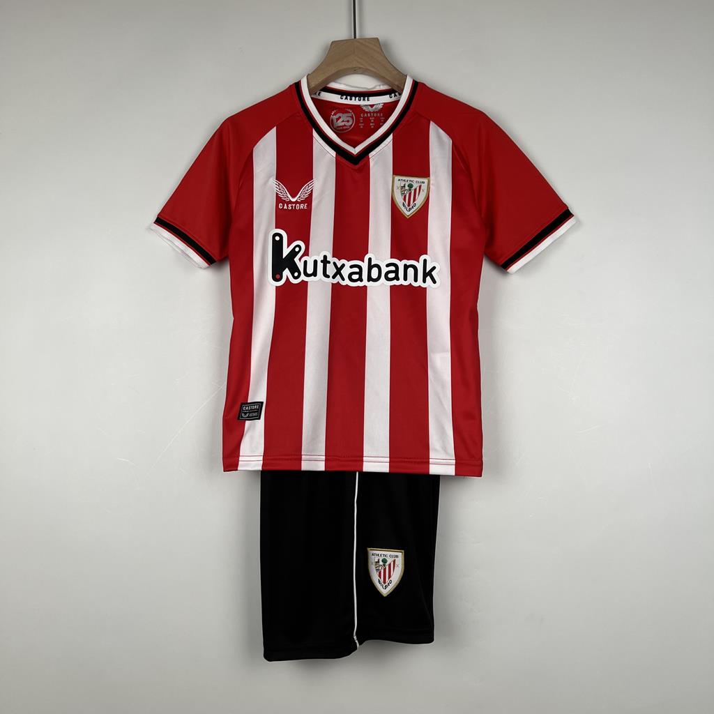 Camiseta para niños primera equipación Athletic Club de Bilbao 2023-24