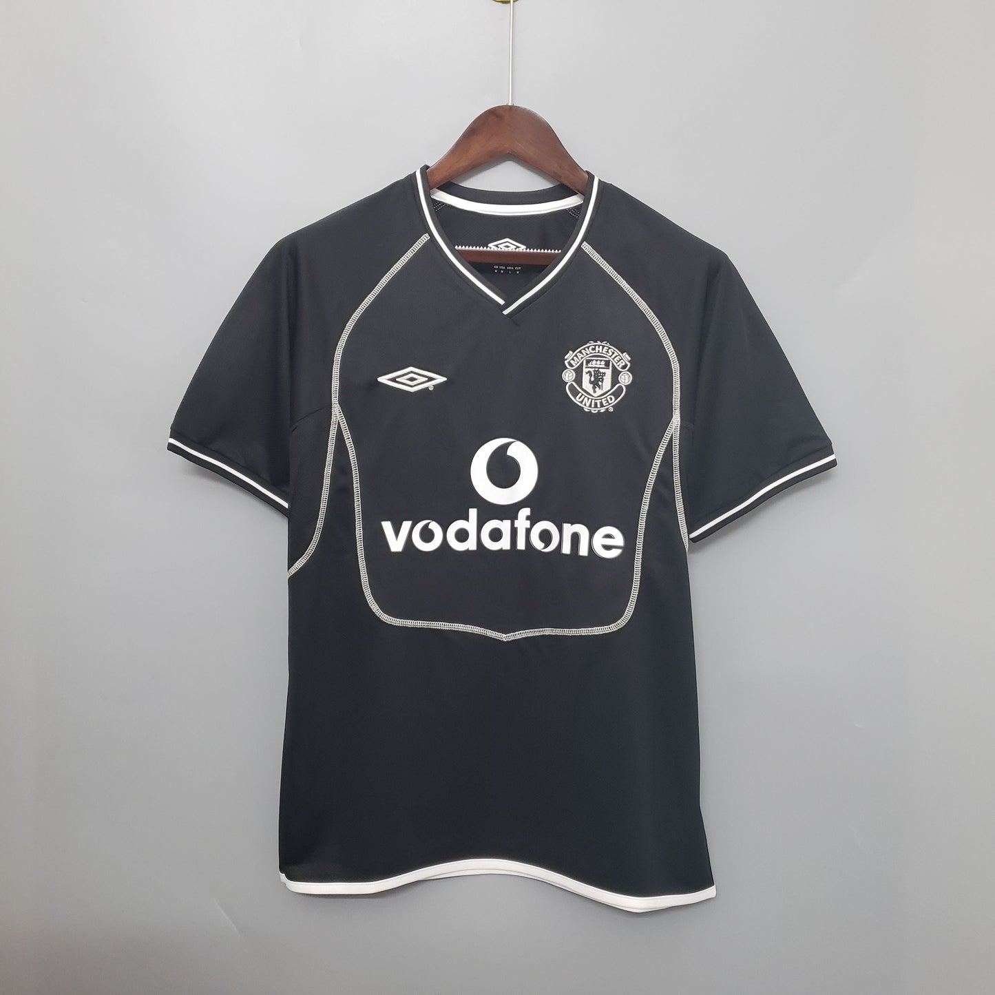 Camiseta segunda equipación del Manchester United Retro 2001-02