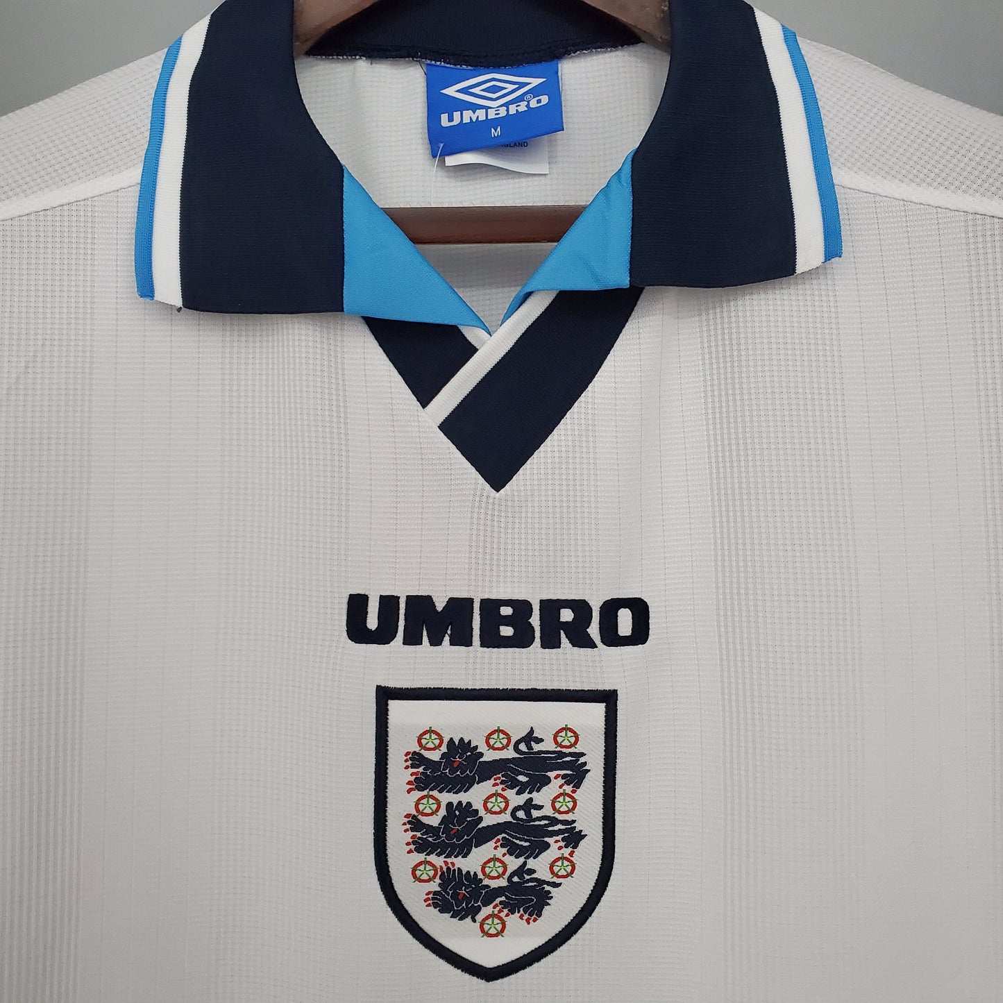 Camiseta de la selección de Inglaterra Retro 1996