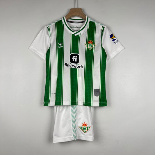 Camiseta para niños primera equipación Real Betis 2023-24