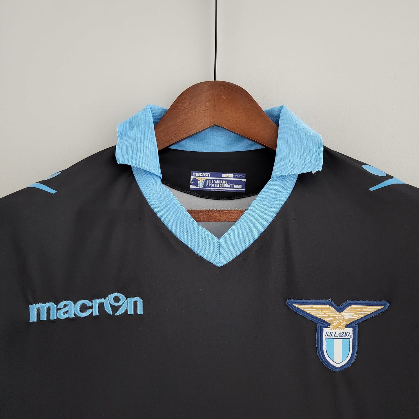 Camiseta segunda equipación de la Lazio Retro 2015-16