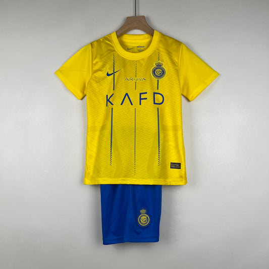 Camiseta para niños segunda equipación Al-Nassr 2023-24