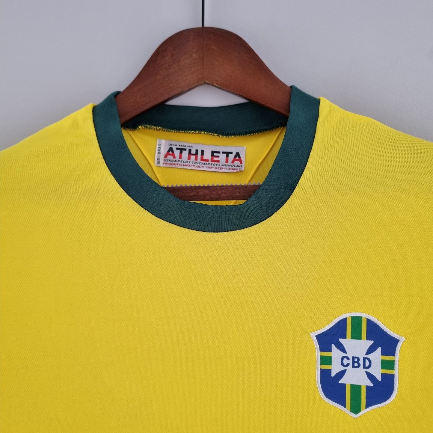 Camiseta de la selección de Brasil Retro 1970