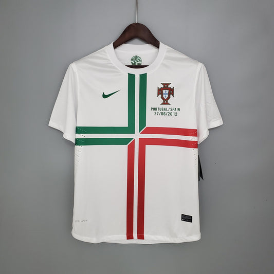 Camiseta segunda equipación de la selección de Portugal Retro 2012