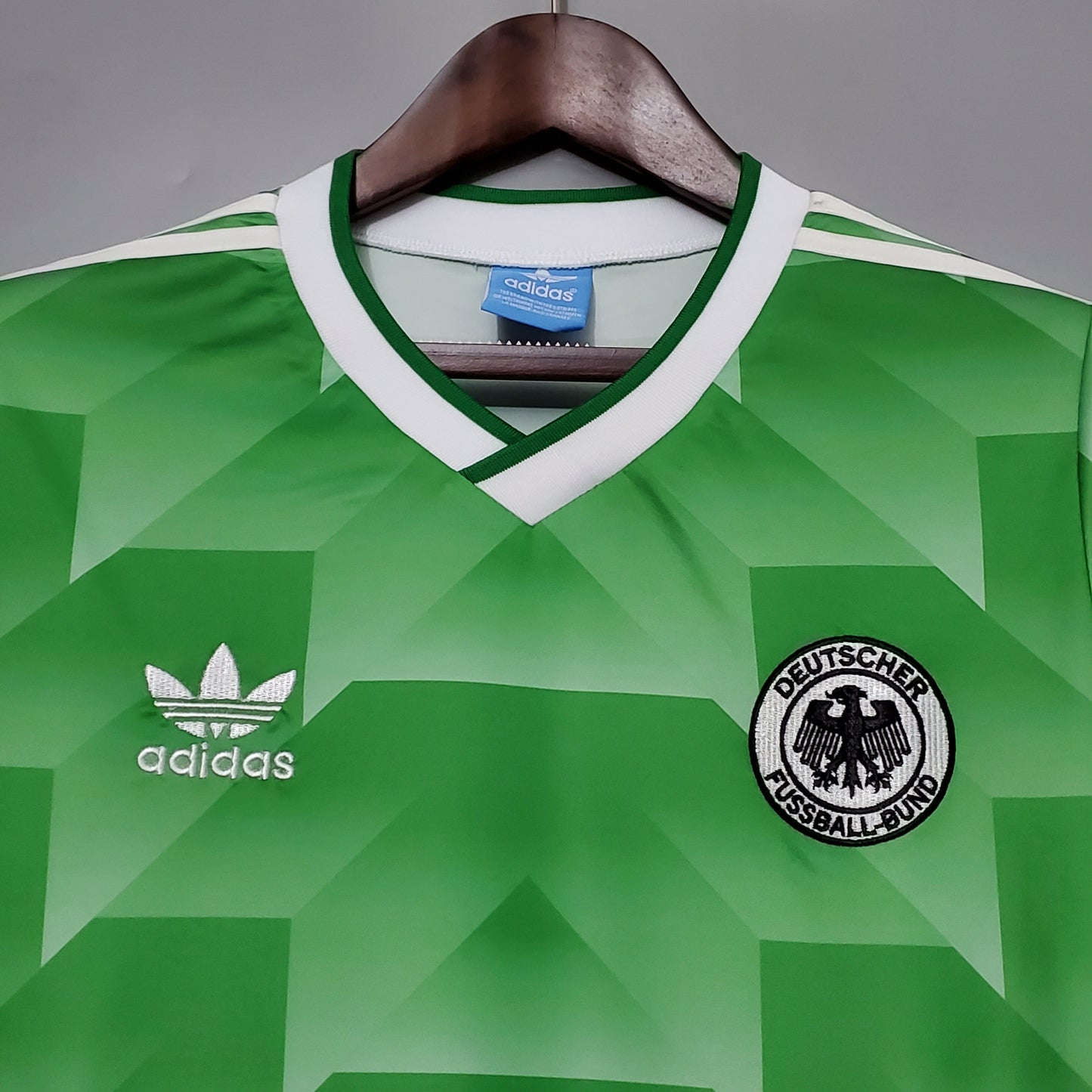 Camiseta segunda equipación de la selección de Alemania Retro 1988