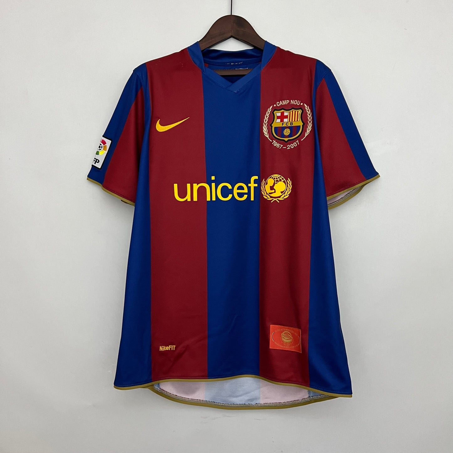 Camiseta del Barcelona Retro 2007-08