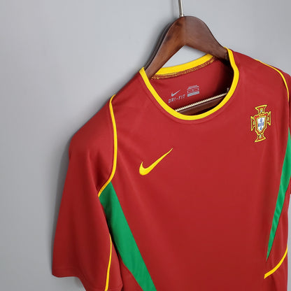 Camiseta de la selección de Portugal Retro 2002