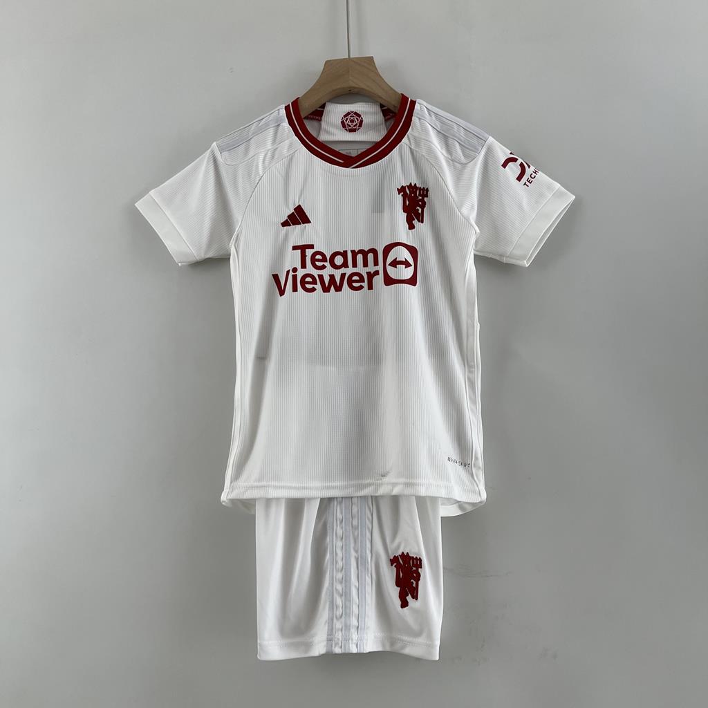 Camiseta para niños tercera equipación Manchester United 2023-24