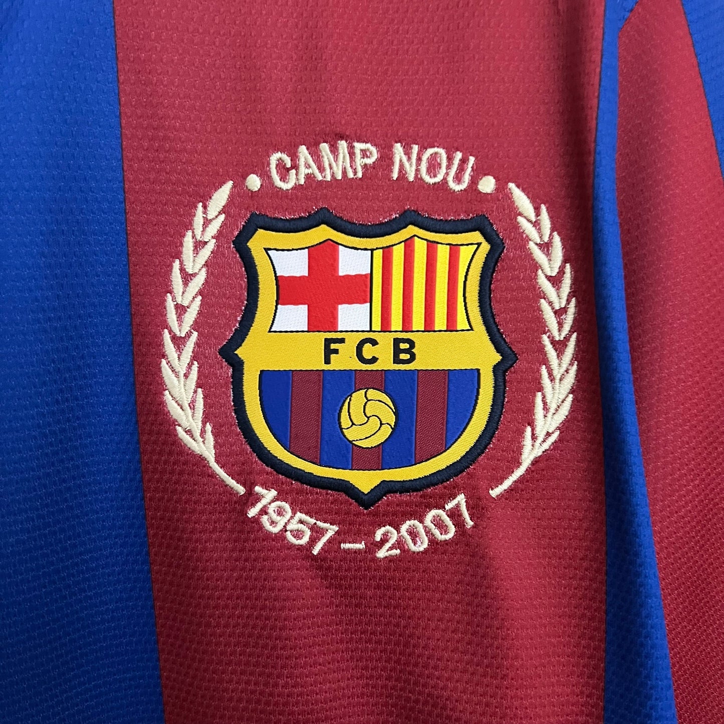 Camiseta del Barcelona Retro 2007-08