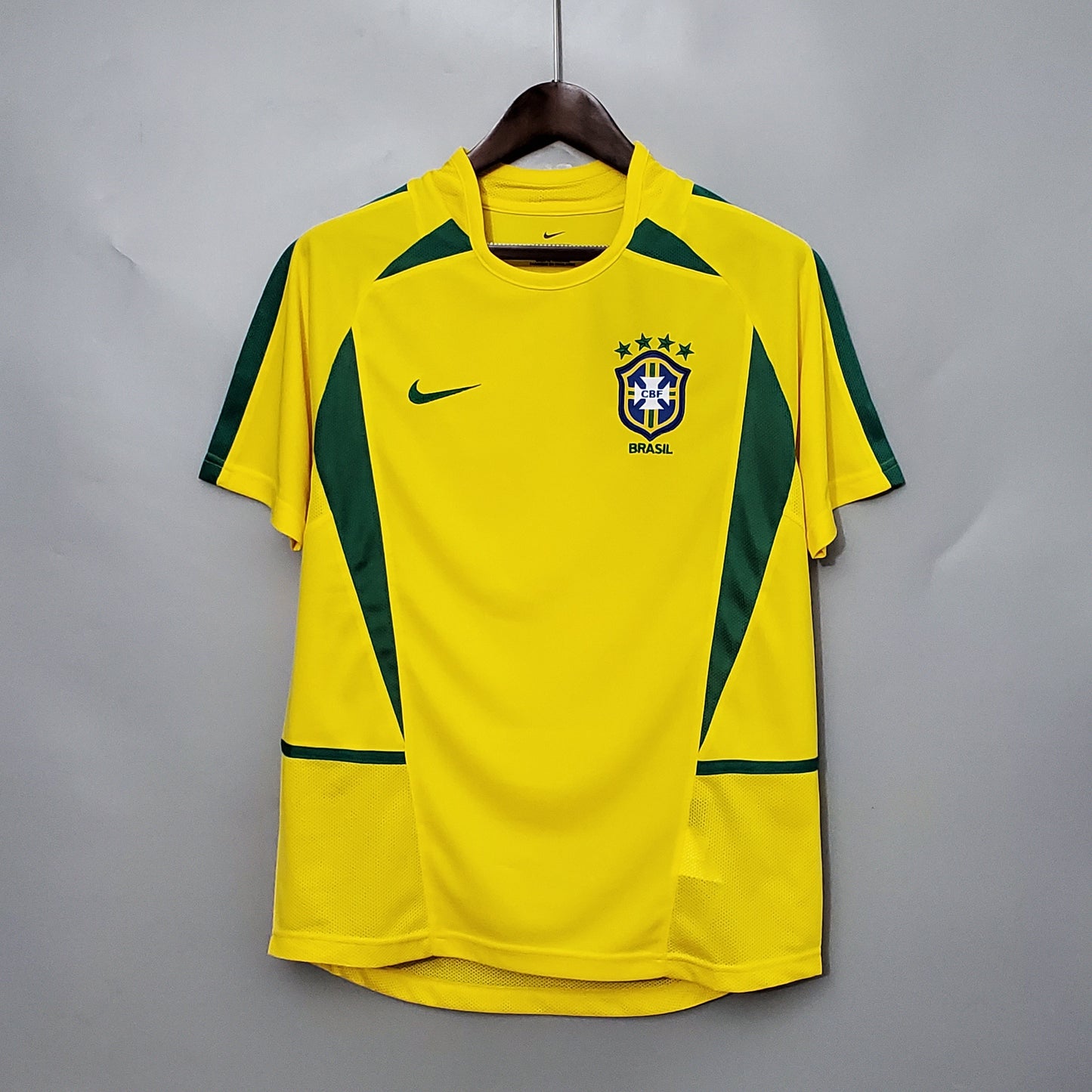 Camiseta de la selección de Brasil Retro 2002