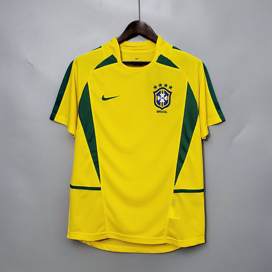 Camiseta de la selección de Brasil Retro 2002