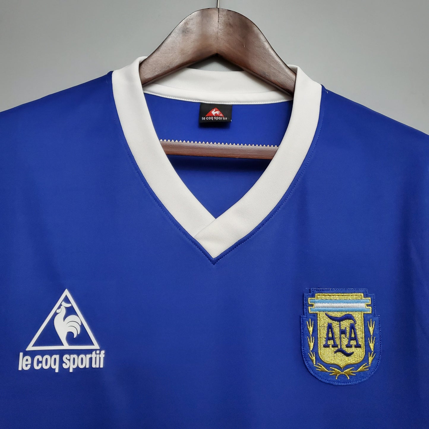 Camiseta segunda equipación de la selección Argentina Retro 1986