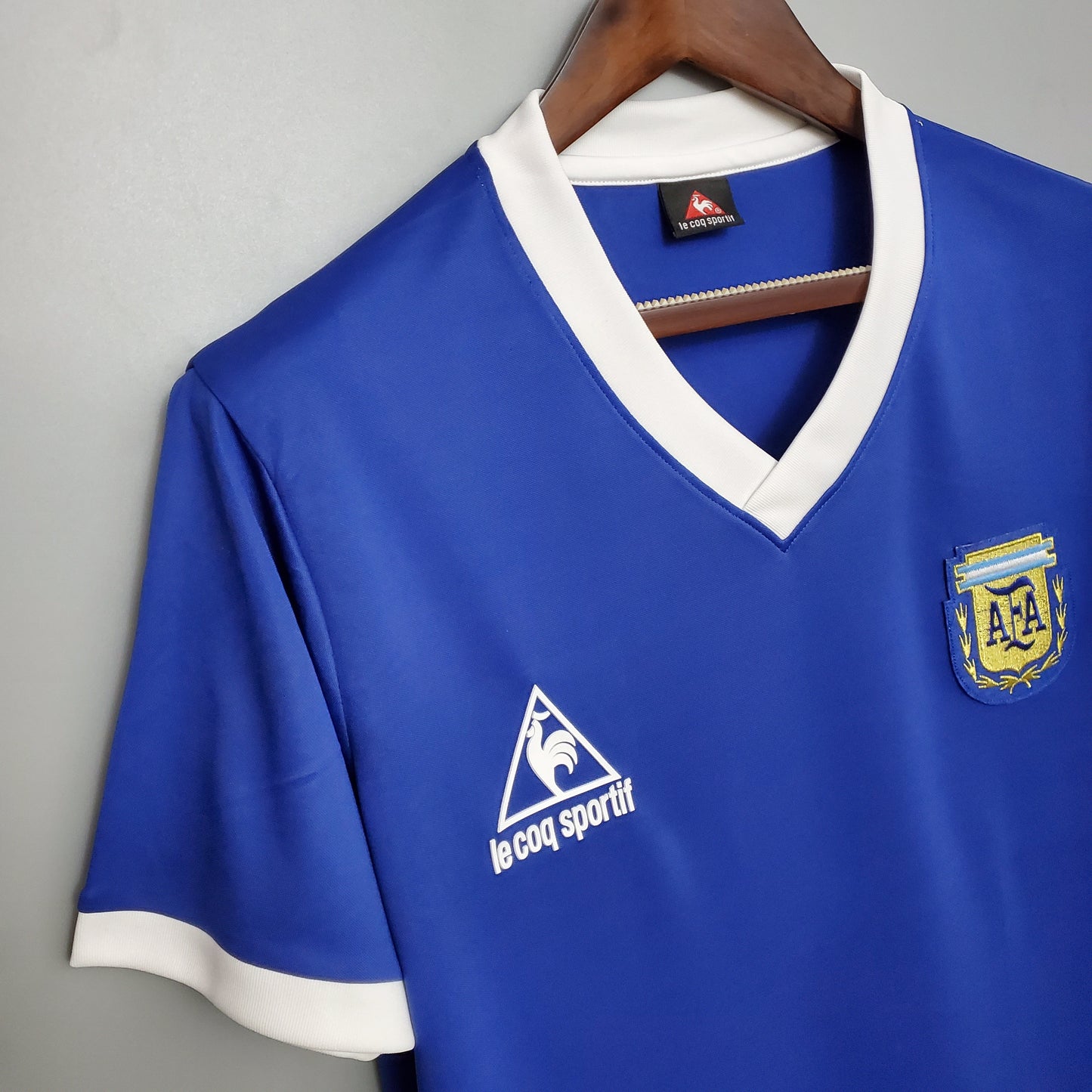 Camiseta segunda equipación de la selección Argentina Retro 1986