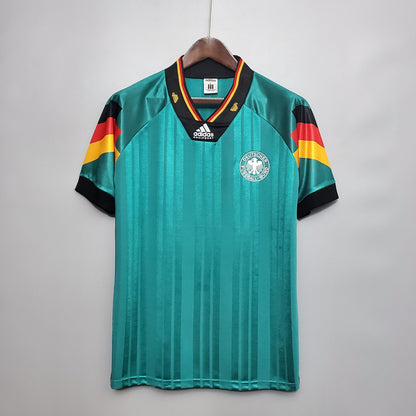 Camiseta segunda equipación de la selección de Alemania Retro 1992