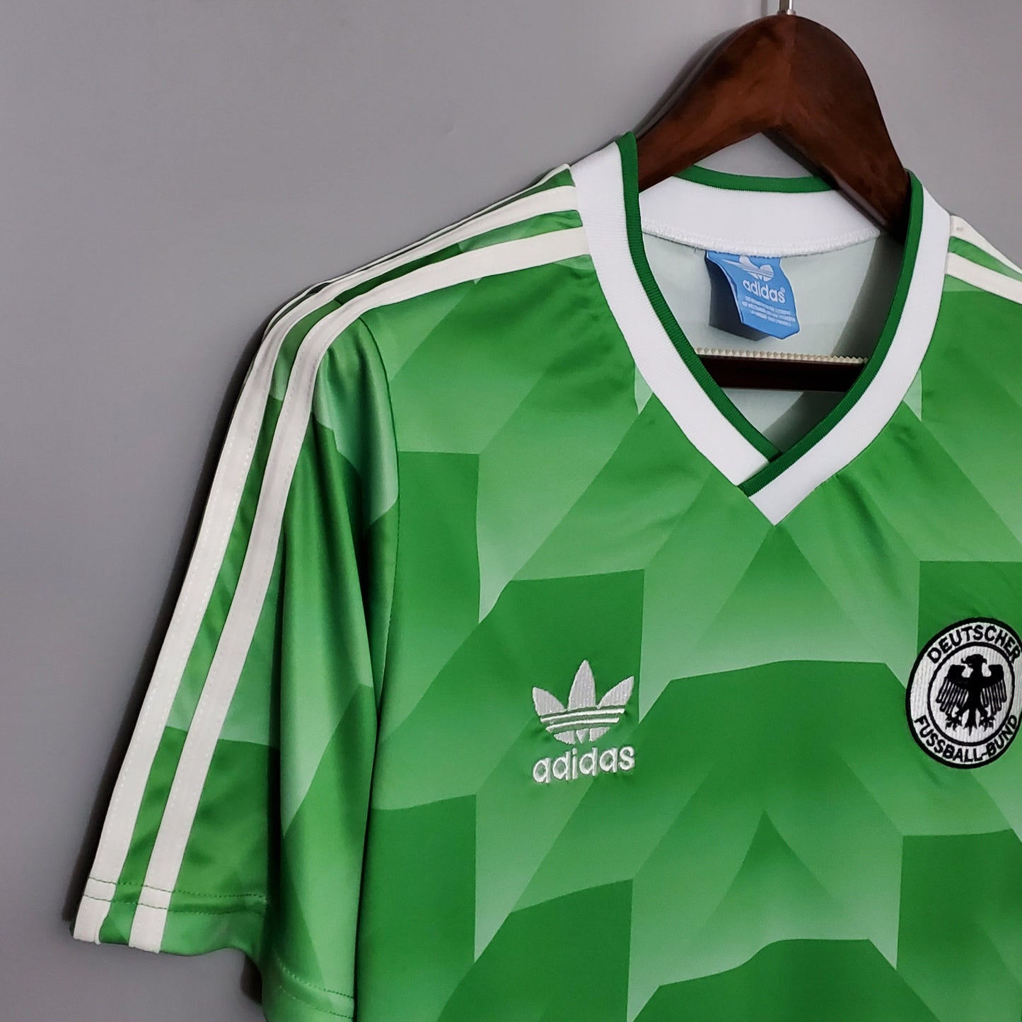 Camiseta segunda equipación de la selección de Alemania Retro 1988