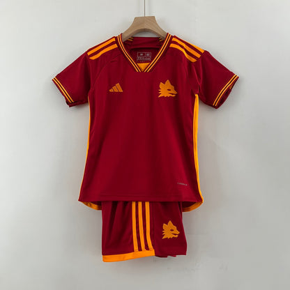 Camiseta para niños primera equipación Roma 2023-24