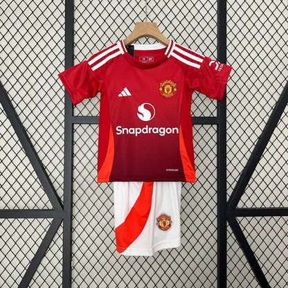 Camiseta para niños primera equipación Manchester United 2024-25