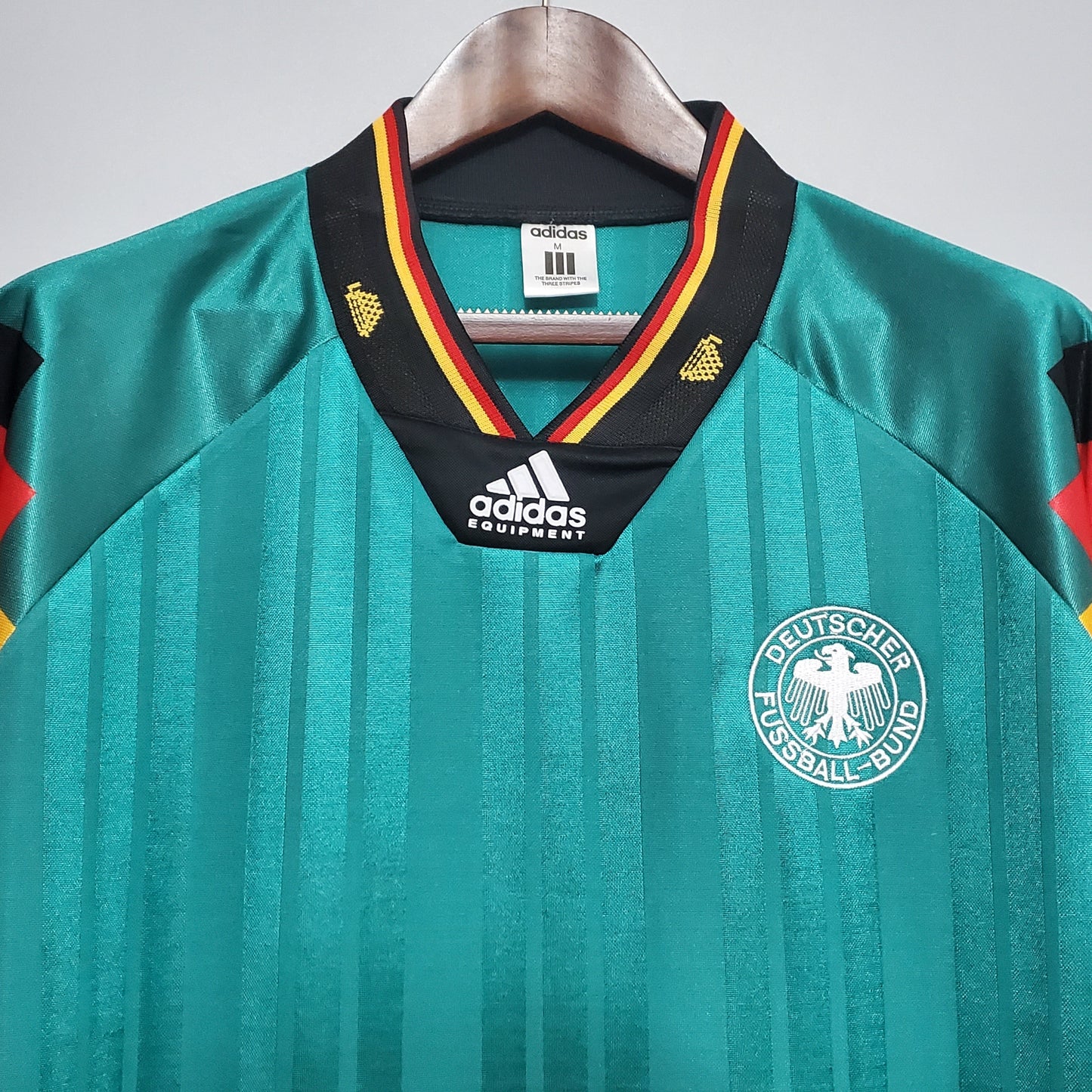 Camiseta segunda equipación de la selección de Alemania Retro 1992