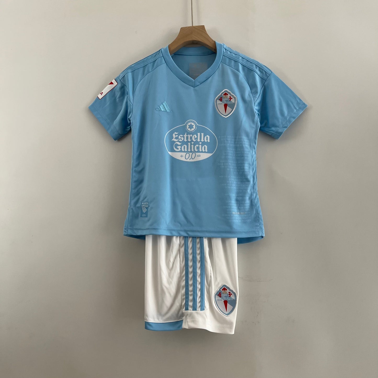 Camiseta para niños primera equipación Celta de Vigo 2023-24