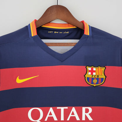 Camiseta del Barcelona Retro 2015-16