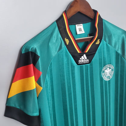 Camiseta segunda equipación de la selección de Alemania Retro 1992