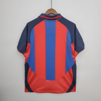 Camiseta del Barcelona Retro 2003-04