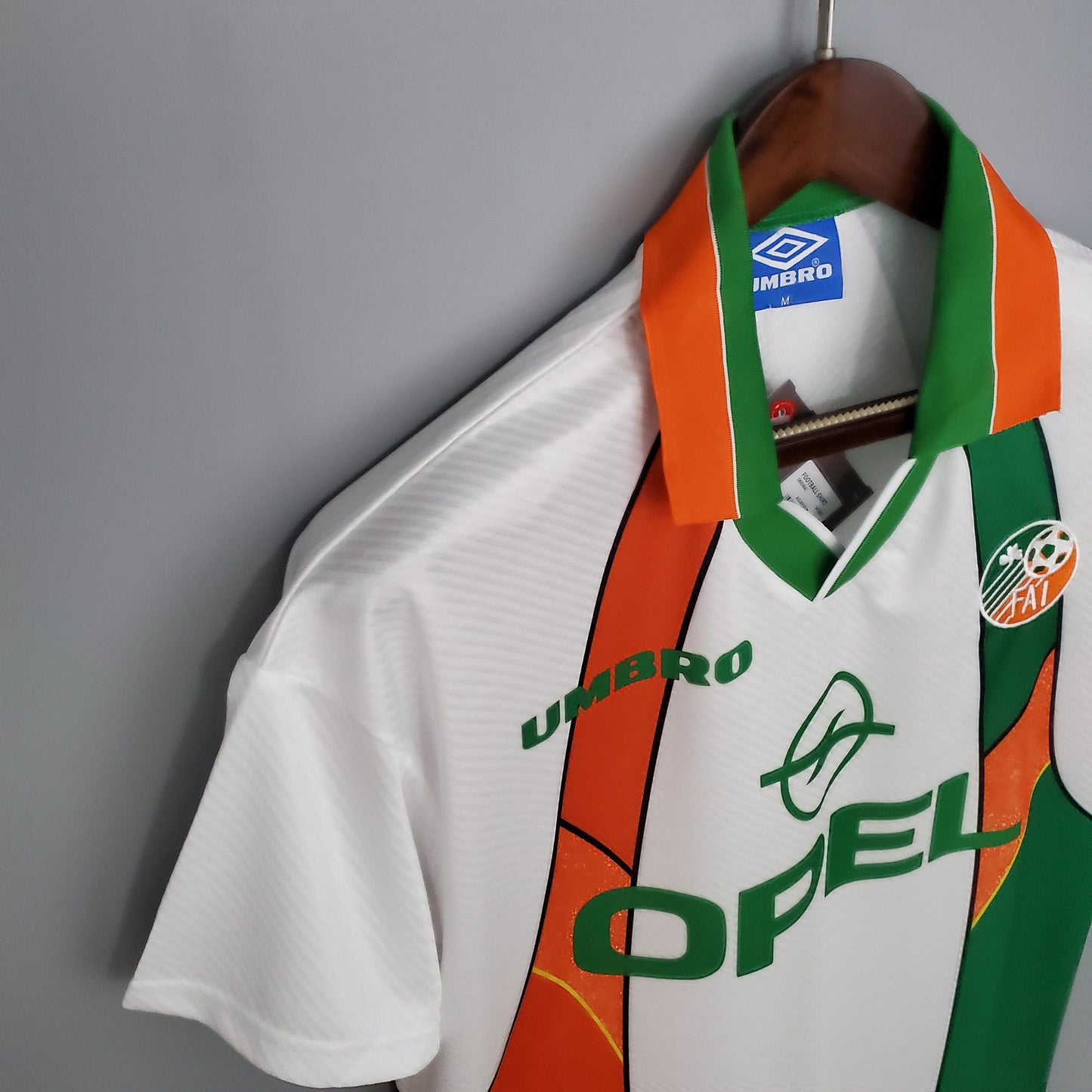 Camiseta segunda equipación de la selección de Irlanda Retro 1994