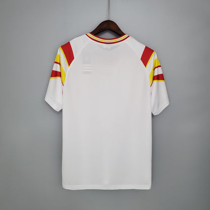 Camiseta segunda equipación de la selección de España Retro 1996