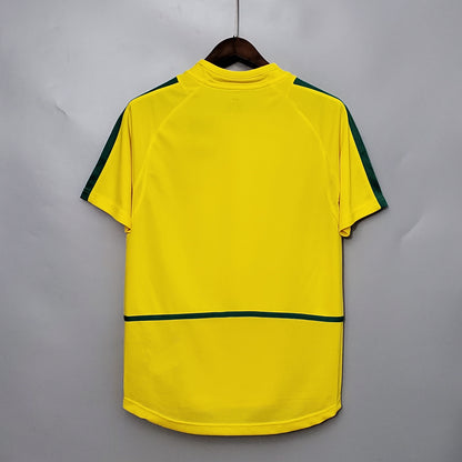 Camiseta de la selección de Brasil Retro 2002