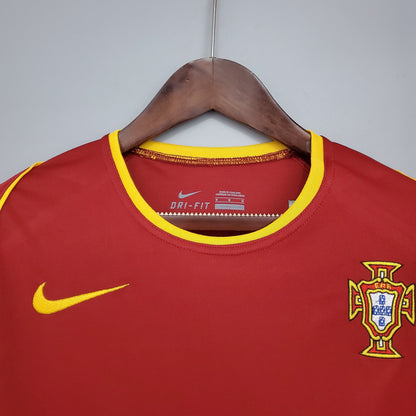 Camiseta de la selección de Portugal Retro 2002