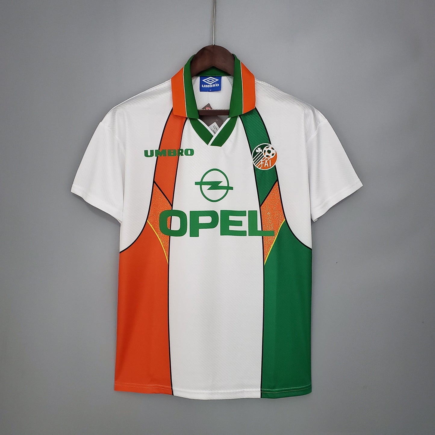 Camiseta segunda equipación de la selección de Irlanda Retro 1994