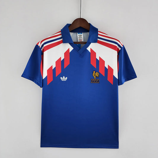 Camiseta de la selección de Francia Retro 1990