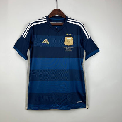 Camiseta segunda equipación de la selección Argentina Retro 2014