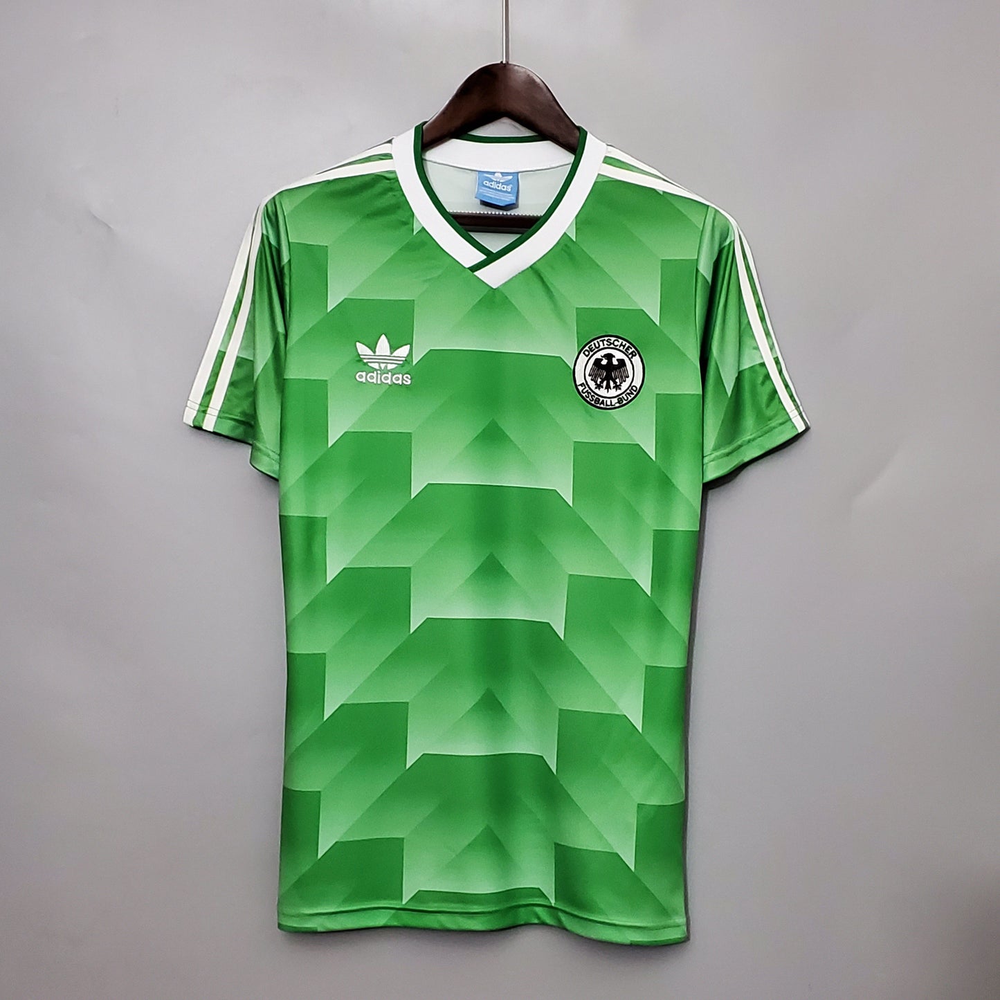 Camiseta segunda equipación de la selección de Alemania Retro 1988