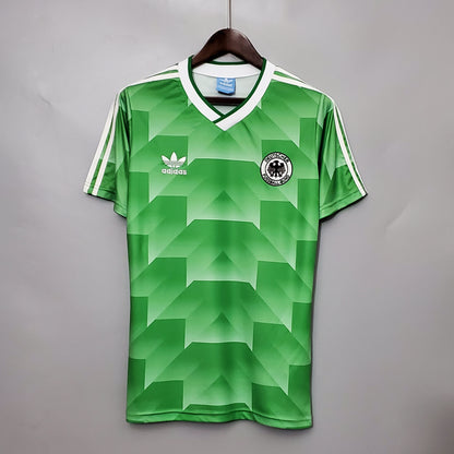 Camiseta segunda equipación de la selección de Alemania Retro 1988