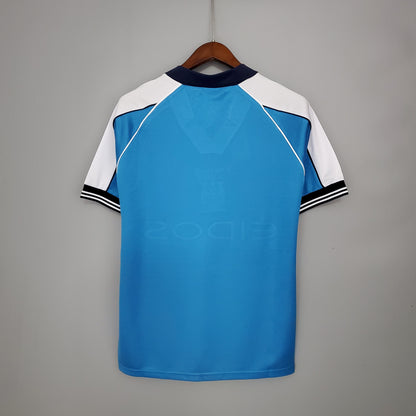 Camiseta del Manchester City Retro 2000-01