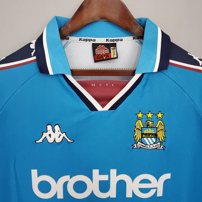 Camiseta del Manchester City Retro 1998-99