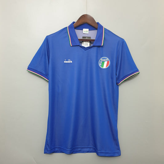 Camiseta de la selección de Italia Retro 1990