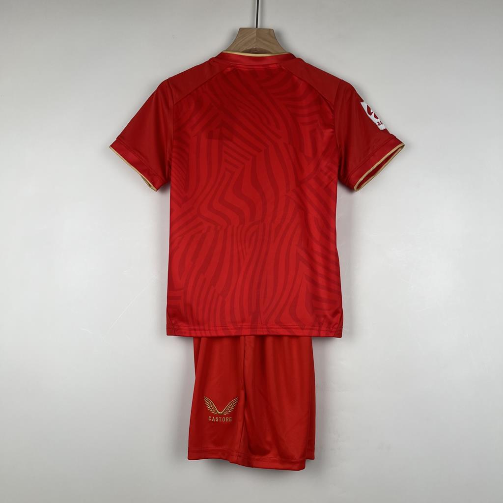 Camiseta para niños segunda equipación Sevilla 2023-24