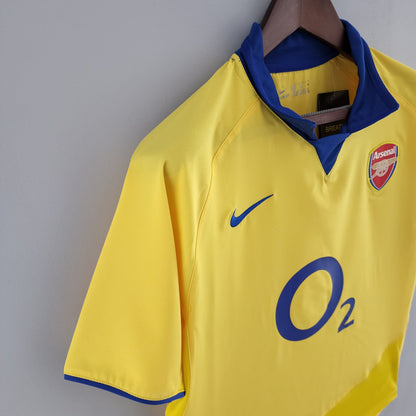 Camiseta tercera equipación del Arsenal Retro 2003-04