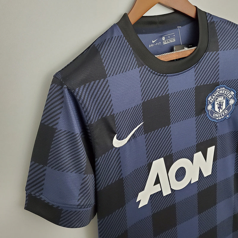 Camiseta segunda equipación del Manchester United Retro 2013-14