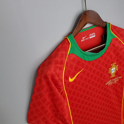 Camiseta de la selección de Portugal Retro 2004