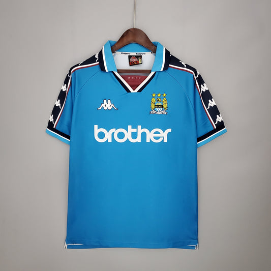 Camiseta del Manchester City Retro 1998-99