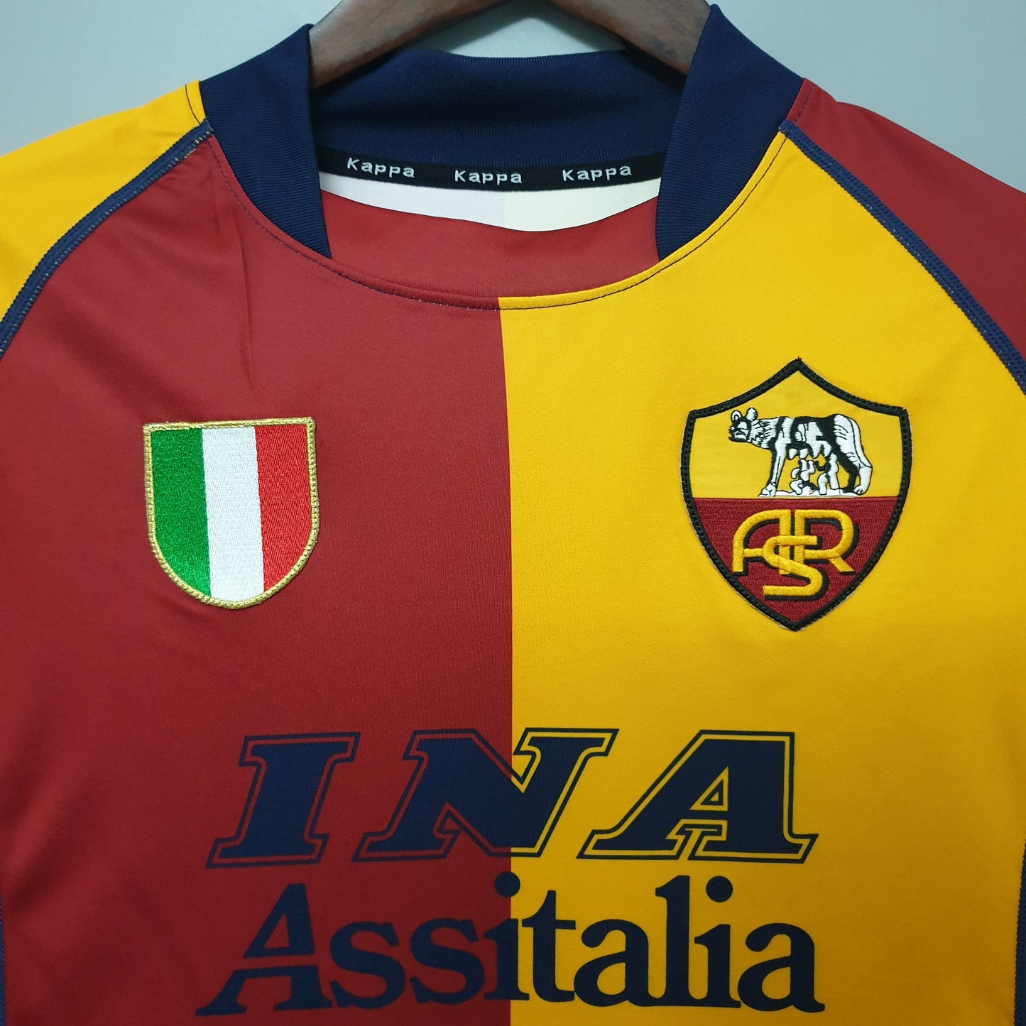 Camiseta de la Roma Retro 2001-02