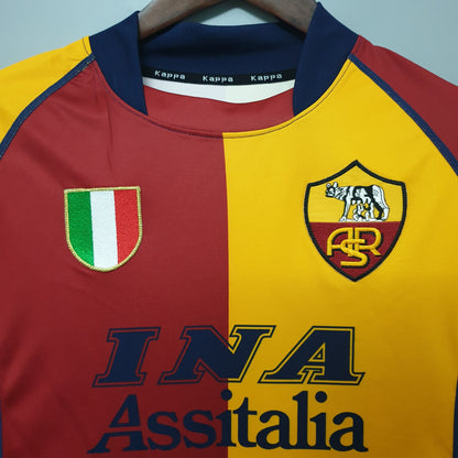 Camiseta de la Roma Retro 2001-02